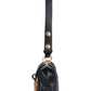 Blaze Leather Shoulder Bag-Shoulder Bags-Balmain-Blaze Leather Shoulder Bag-Black-Leather-Runway Catalog