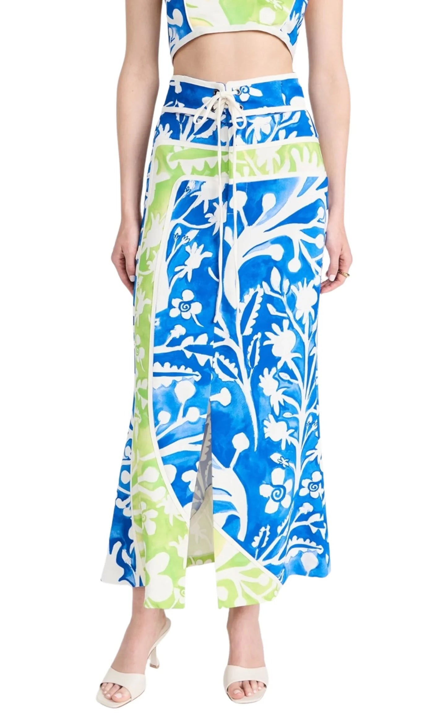 Rosie Assoulin O’Delia Midi Skirt in Multi