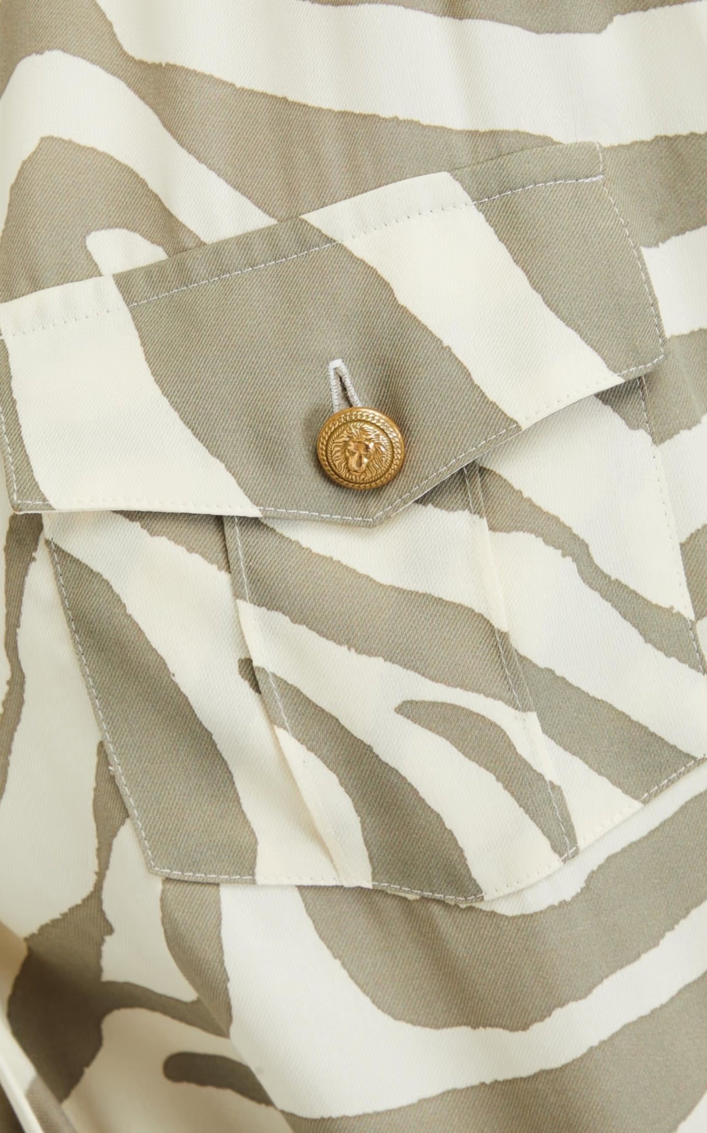 Draped Zebra Print Wrap Dress