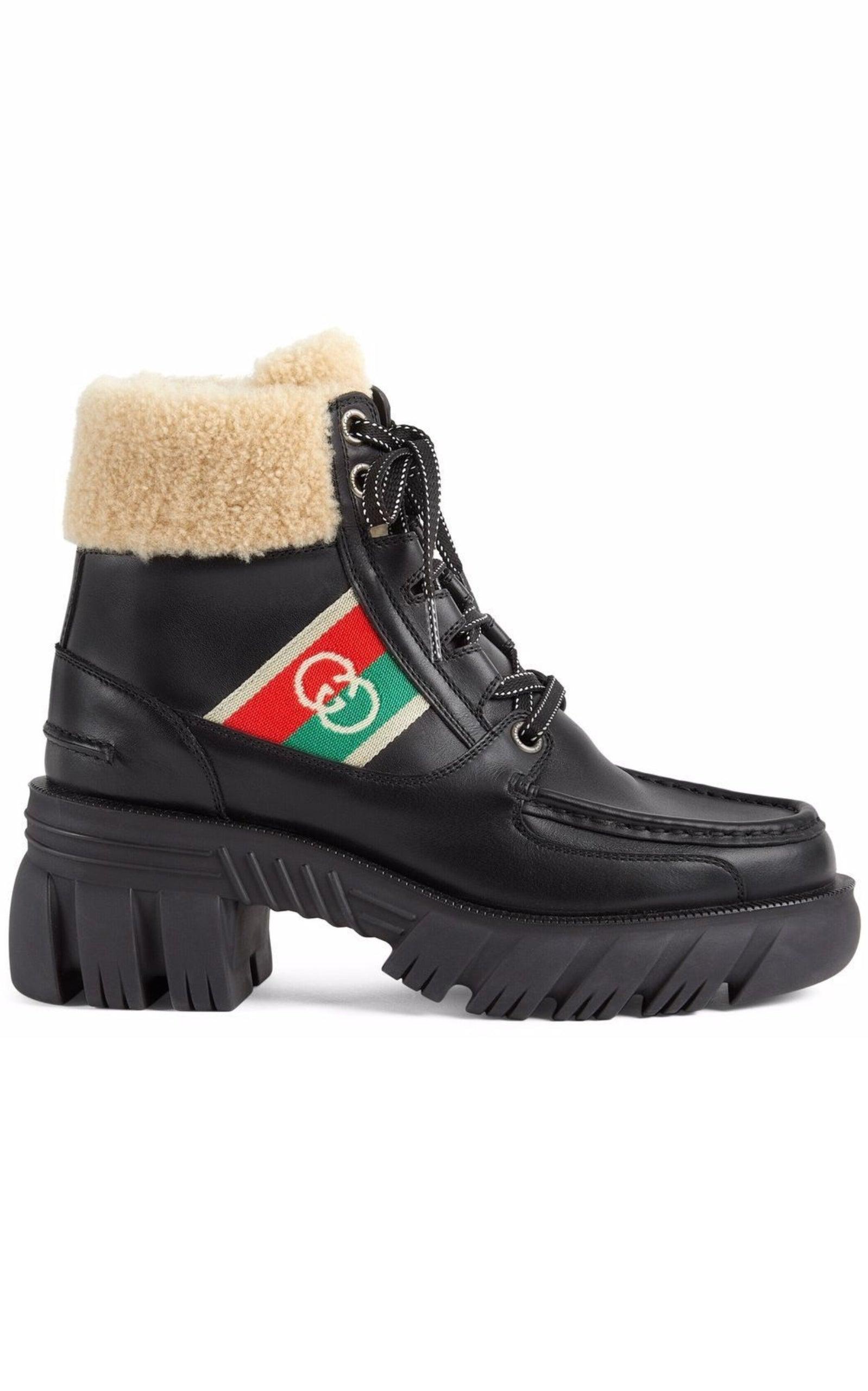 The North Face x Gucci boots 