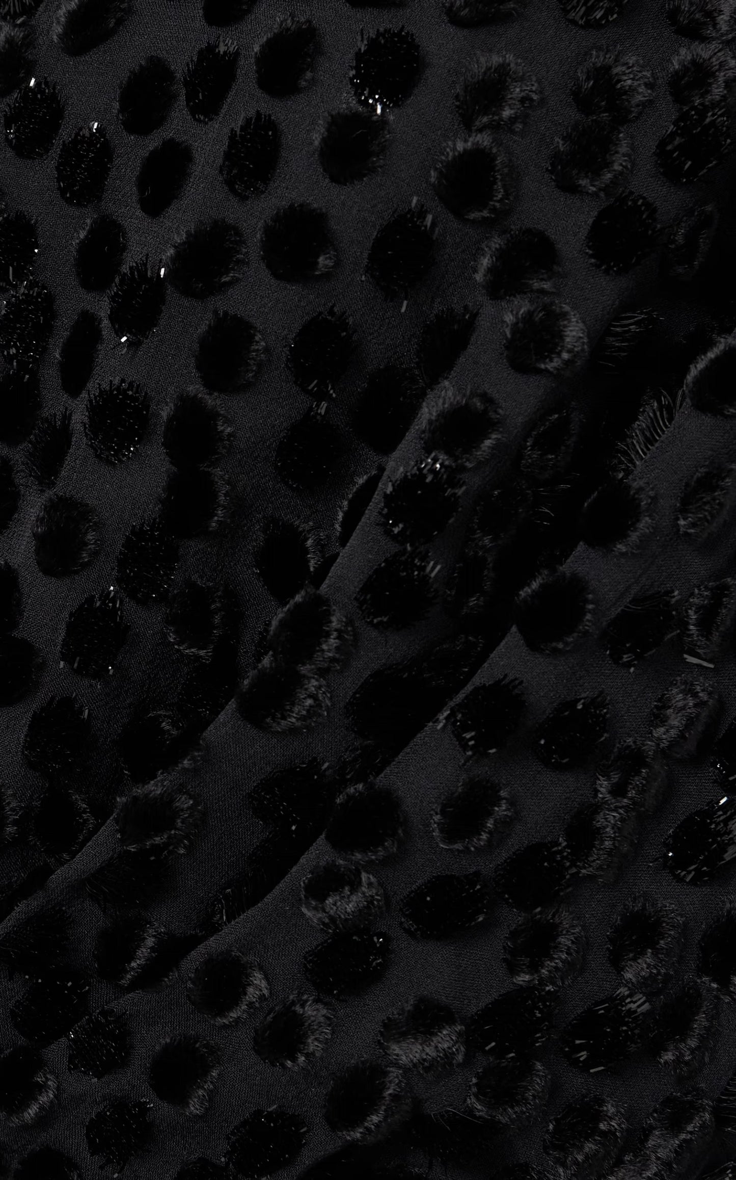 Maray Metallic Printed Silk Midi Dress