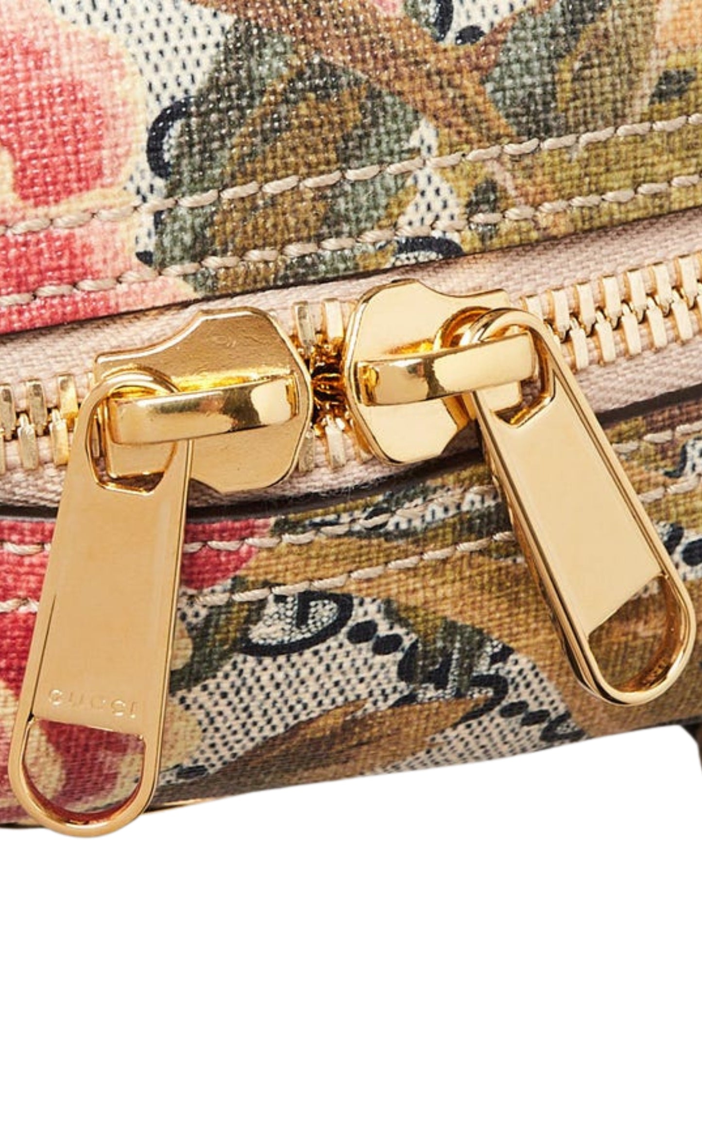 Multicolor Floral Print GG Coated Canvas Ophidia Bag