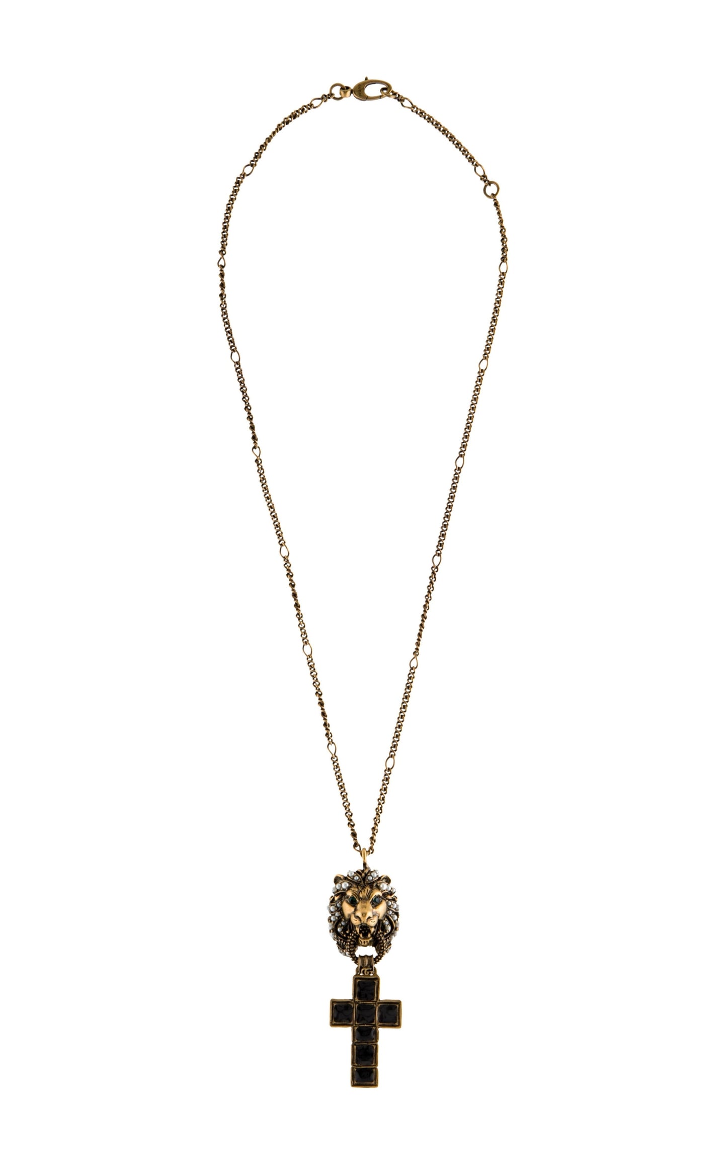 Lion Head Pendant Necklace
