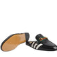 Adidas x Gucci Horsebit Leather Slipper-Loafers-Gucci-IT 40-Black-Leather-Runway Catalog