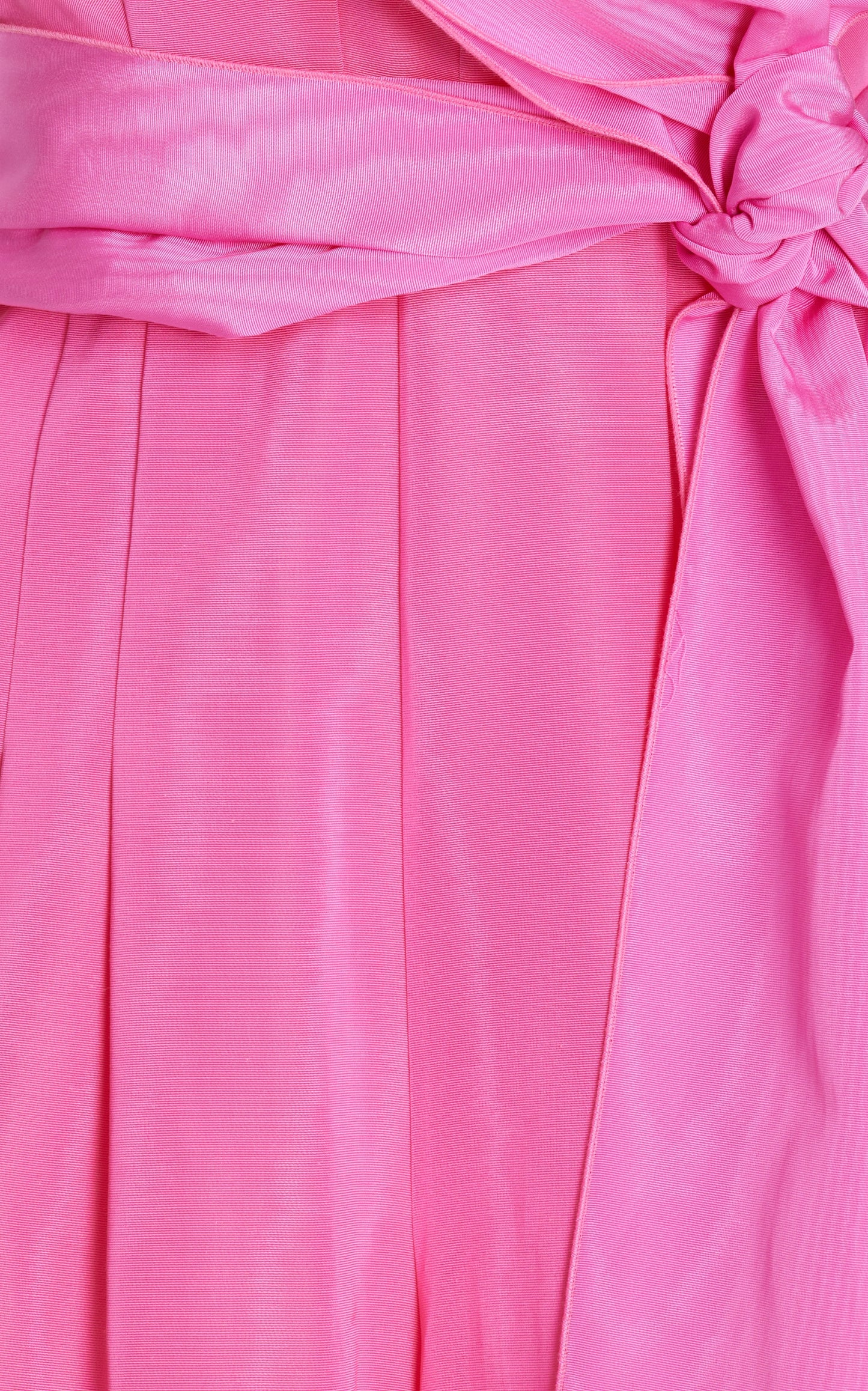 Cotton-blend Jumpsuit with Belt Details