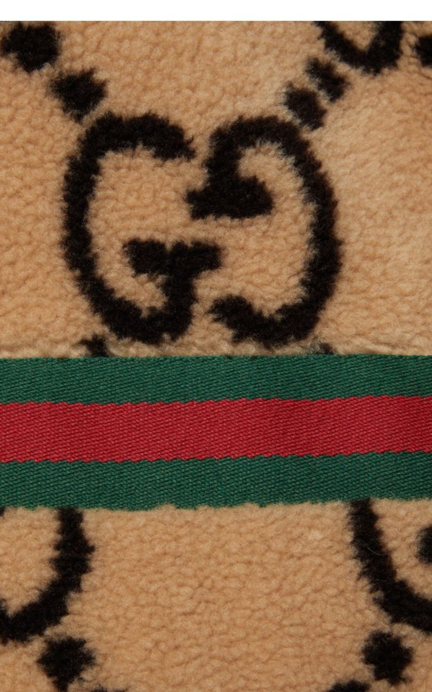 Gg-pattern Fleece Jacket