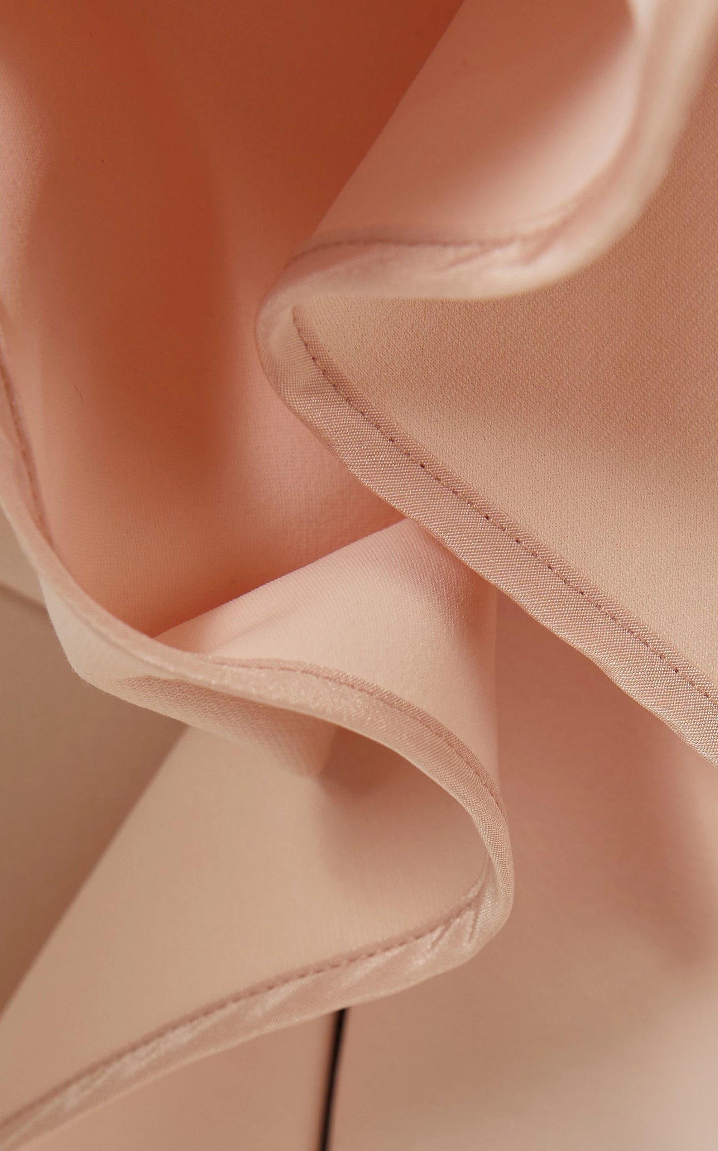 Instrumental One-Shoulder Crepe Gown