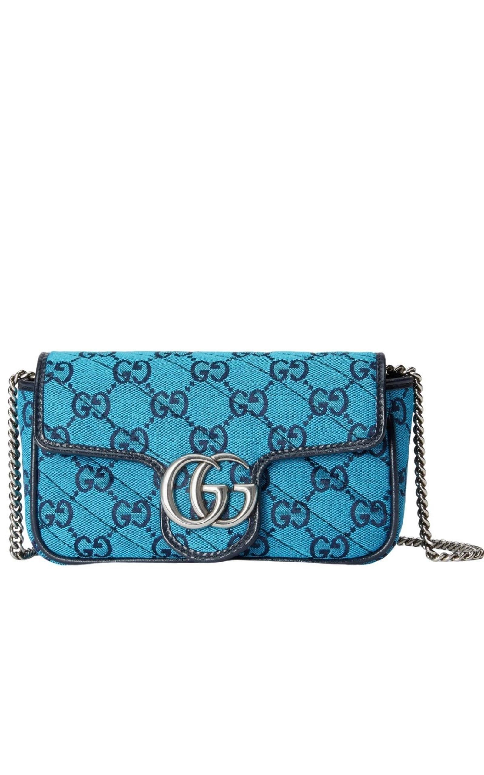 Gucci GG Marmont Super Mini Leather Shoulder Bag
