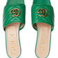  GucciDouble G Leather Sandals - Runway Catalog