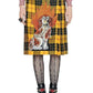  GucciEmbroidered Tartan Wool Skirt - Runway Catalog