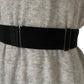  BCBGMAXAZRIAGrey Ruffle Cashmere Blend Dress - Runway Catalog