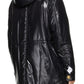  BalmainHigh-shine Hooded Jacket - Runway Catalog