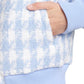  BalmainHoundstooth Cotton-Blend  Tweed Jacket - Runway Catalog