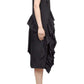  Dries Van NotenSequinned Asymmetric Ruffle Cotton Dress - Runway Catalog