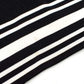  BalmainSquare-neck Stripe-trim Knit Dress - Runway Catalog
