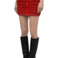  BalmainZipped Tweed Mini Skirt - Runway Catalog