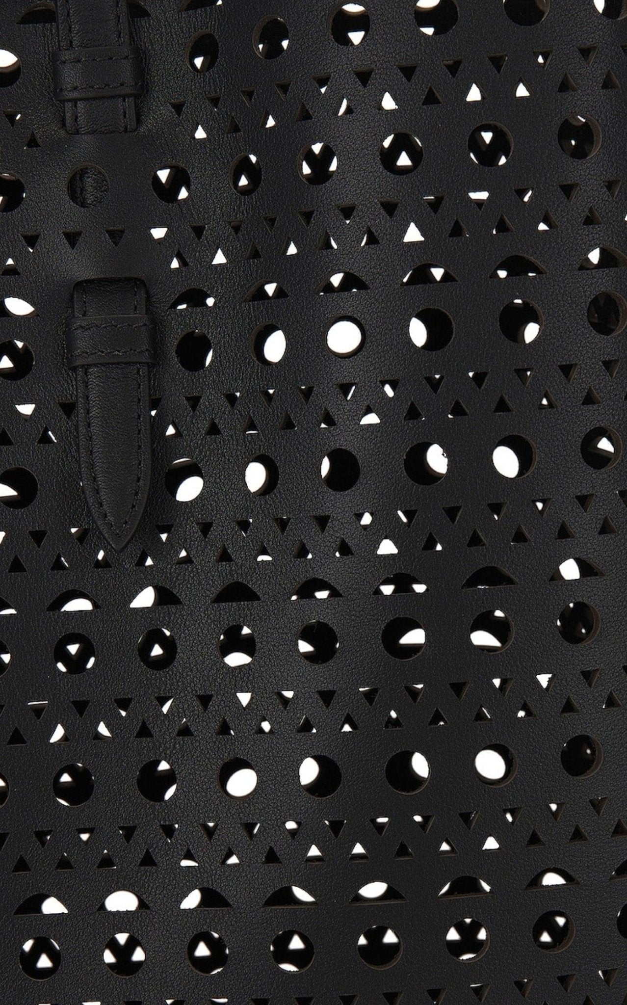 Alaïa Mina 44 Large Leather Tote Bag - Runway Catalog