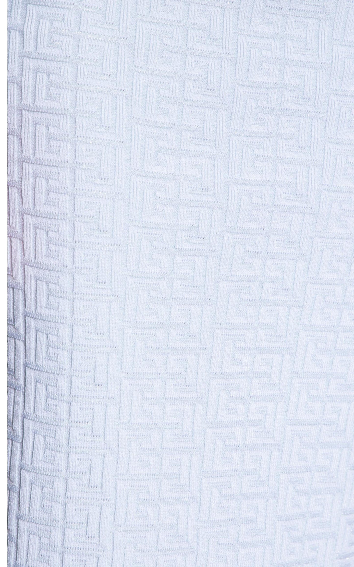 Embossed Monogram Midi Skirt Balmain