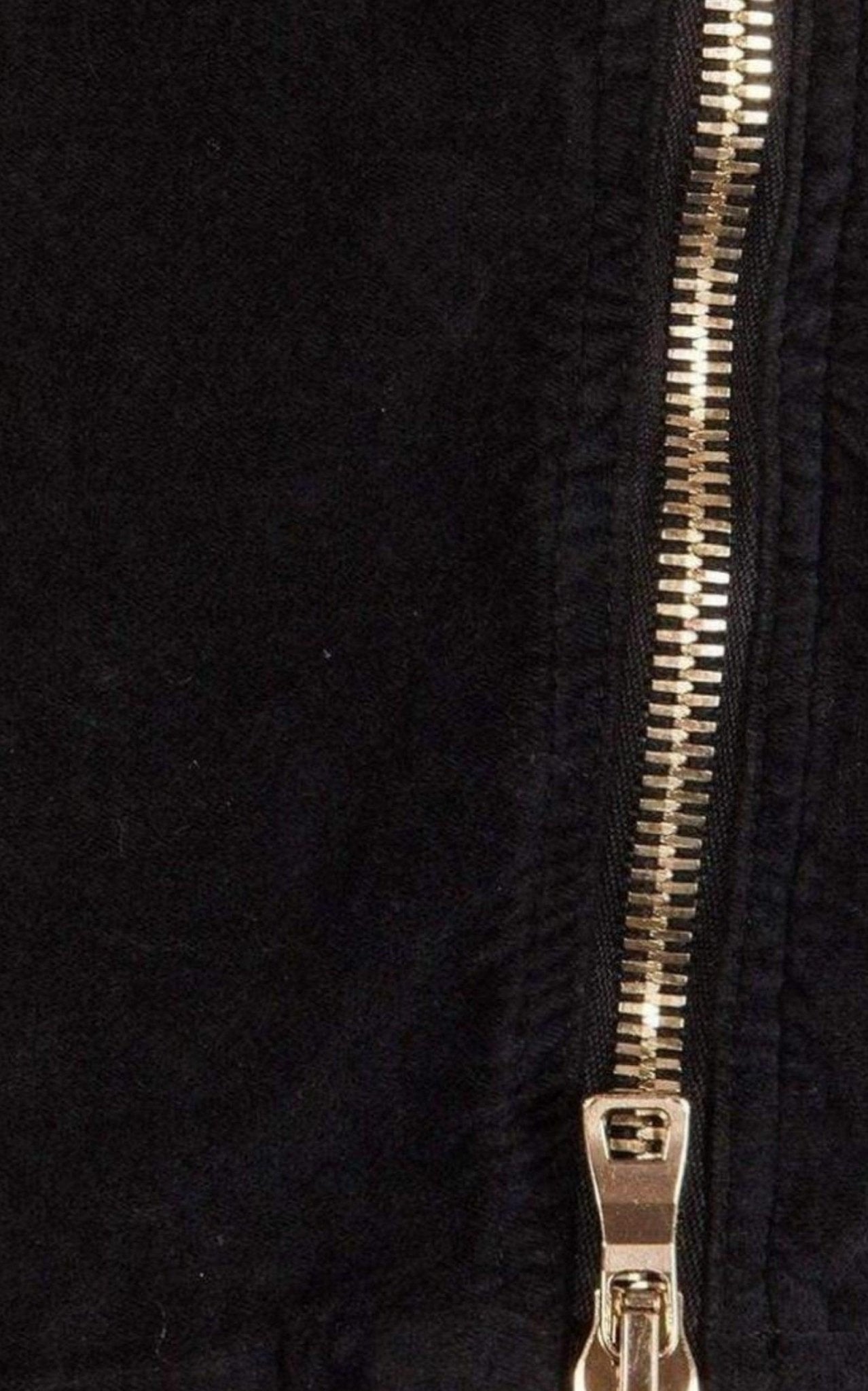 Balmain Velvet Biker Jeans - Runway Catalog