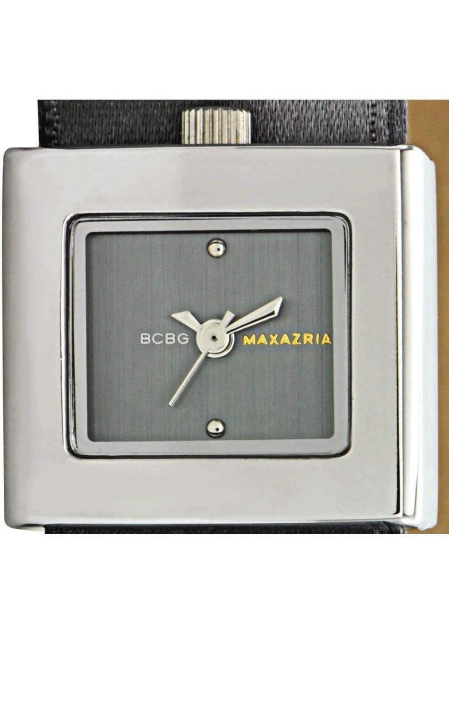 BG6344 with Grey Satin Leather Strap Watch BCBGMAXAZRIA