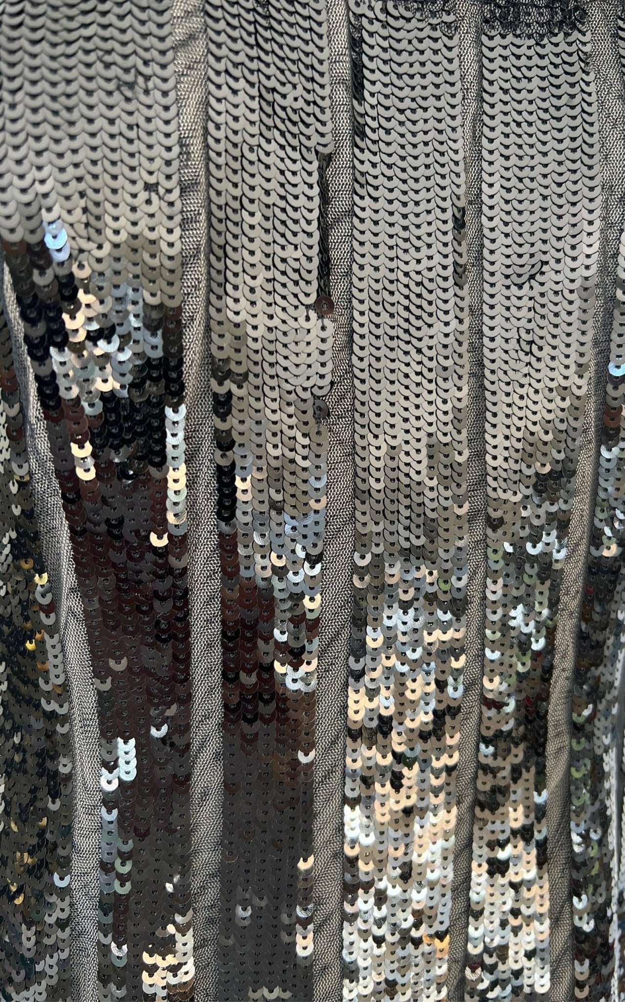 BCBGMAXAZRIA Black Sequence Mini Dress - Runway Catalog