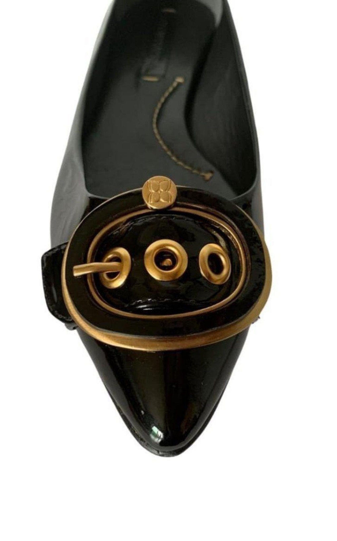 BCBGMAXAZRIA Emlyn Patent Leather Flats Shoes - Runway Catalog