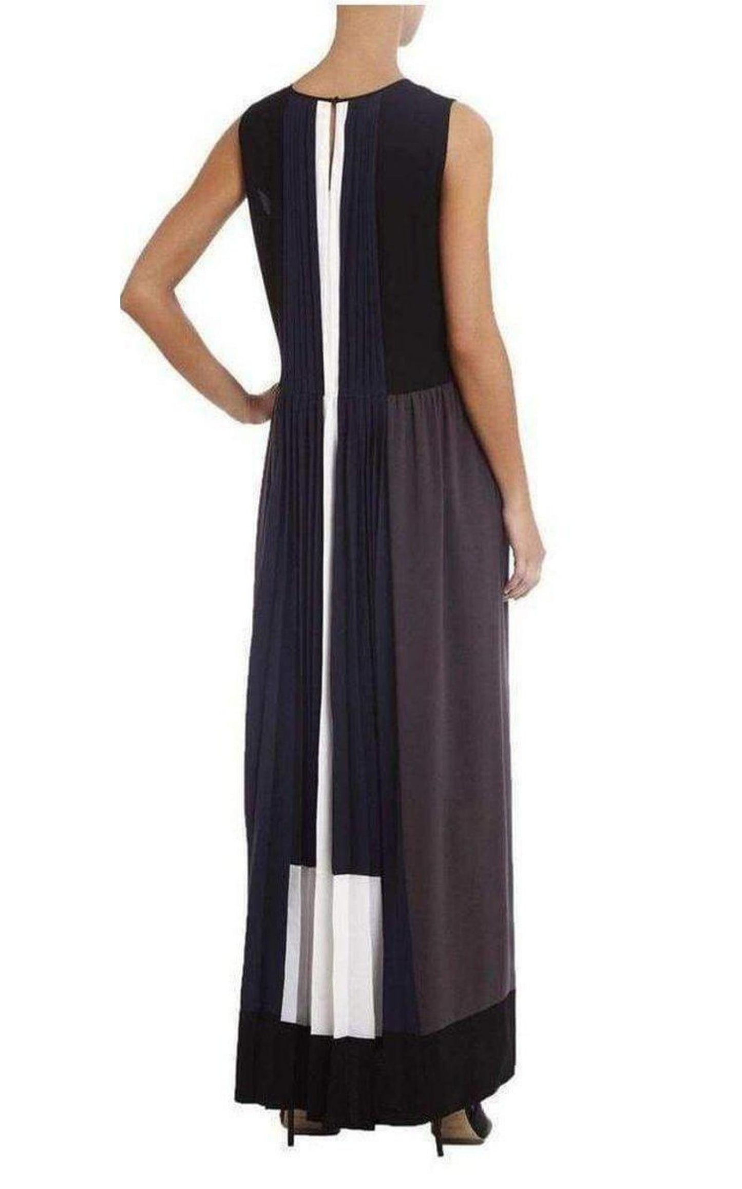 Izabela Color-blocking Gown BCBGMAXAZRIA
