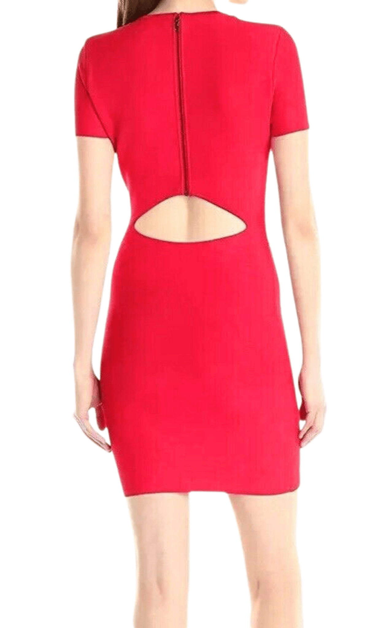 BCBGMAXAZRIA Kaylen Embellished Cutout - Back Dress - Runway Catalog