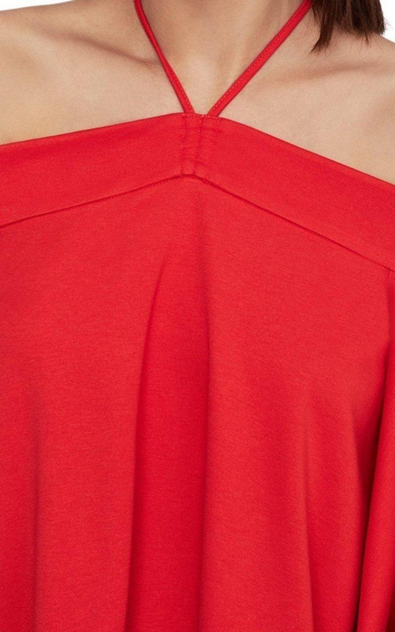 BCBGMAXAZRIA Scarlet Crop Off Shoulder Top - Runway Catalog