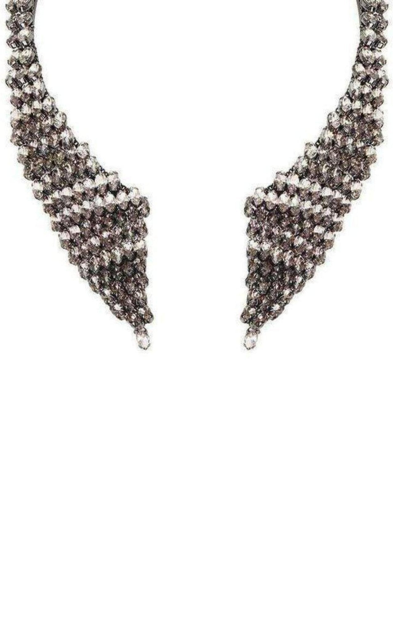BCBGMAXAZRIA Smoke Stone Collar Necklace - Runway Catalog