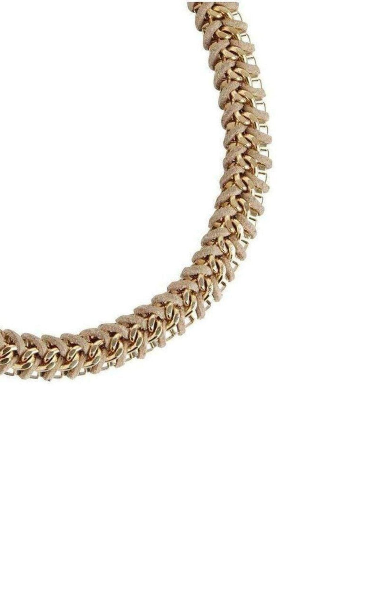 BCBGMAXAZRIA Woven Box Chain Necklace - Runway Catalog