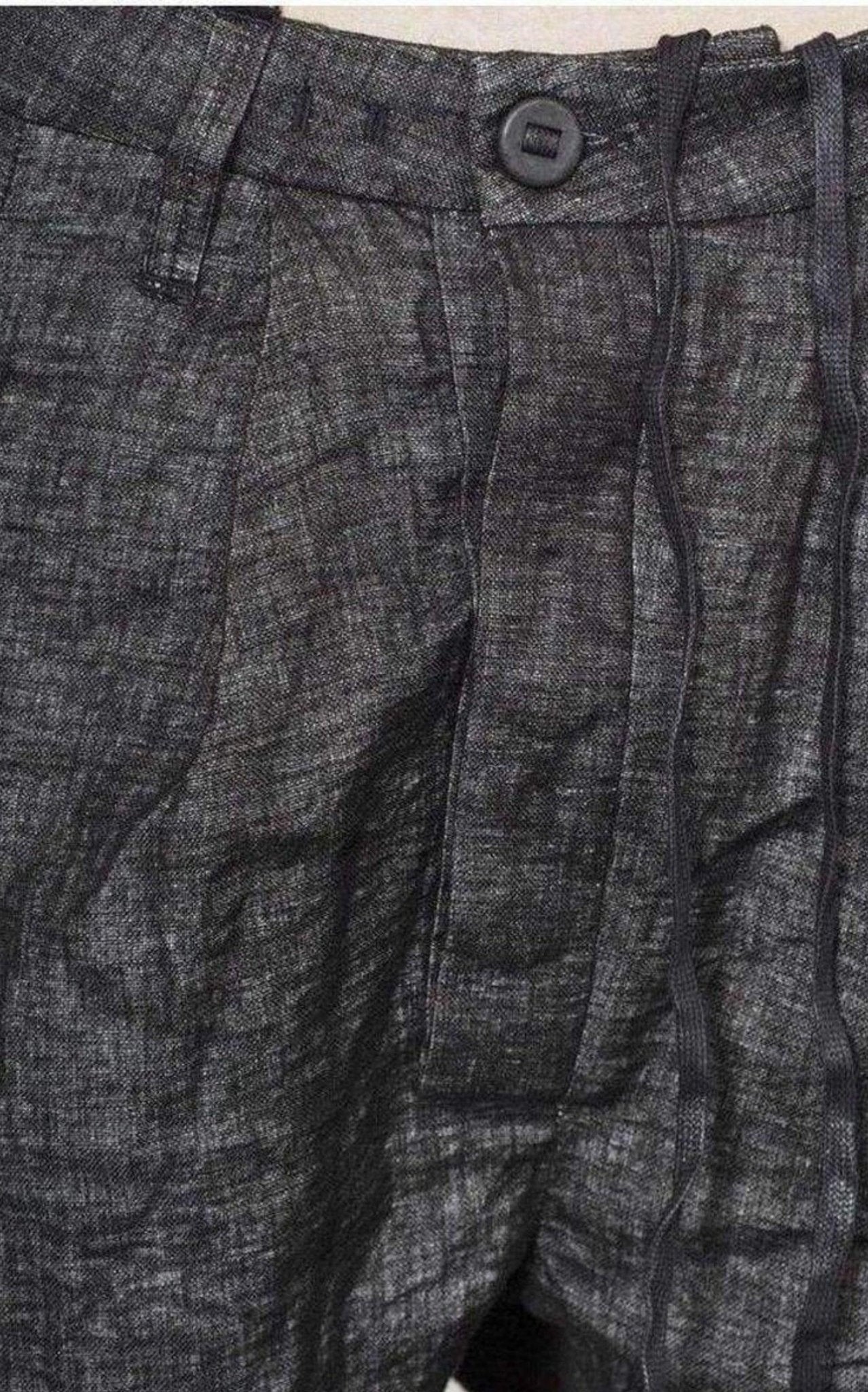 Boris Bidjan Saberi Loose Fit Grey Trousers Pants - Runway Catalog