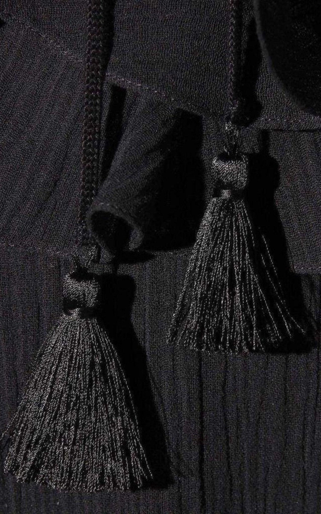 Chloe Cotton Crepon Gauze Ruffle Dress - Runway Catalog