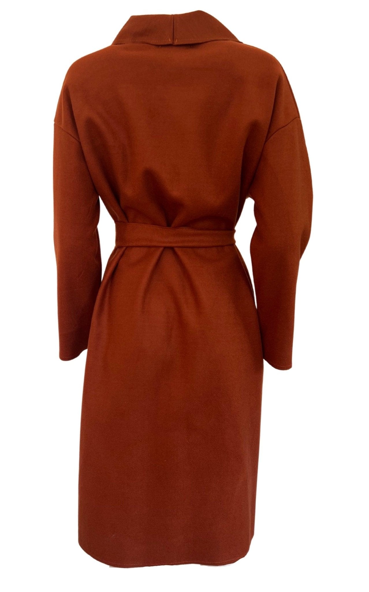 Cult Moda Cotton Blend Belted Trench Coat - Runway Catalog