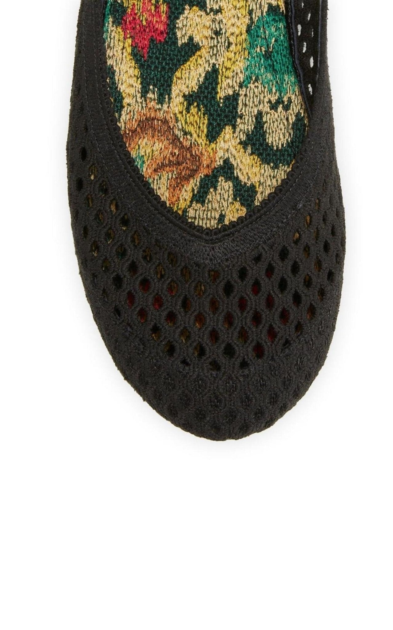 Dior Poeme Cotton Ankle - Tie Ballerina Flats - Runway Catalog