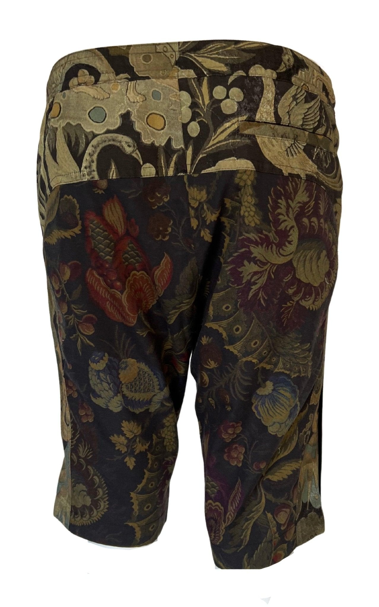 Dries Van Noten Multicolored Floral Print Hibbert Shorts - Runway Catalog