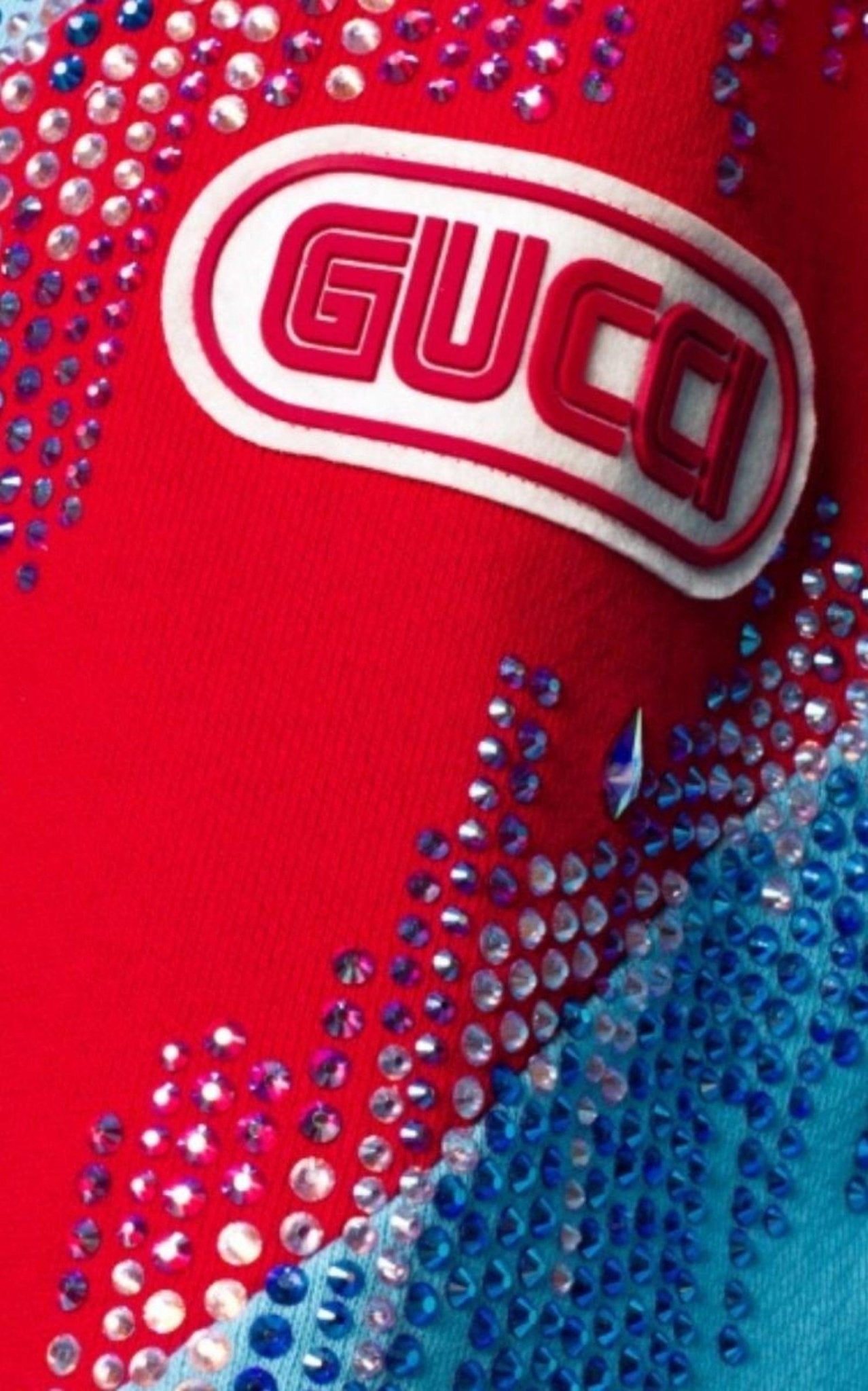 Gucci Bead Embroidered Cotton Sweatshirt - Runway Catalog