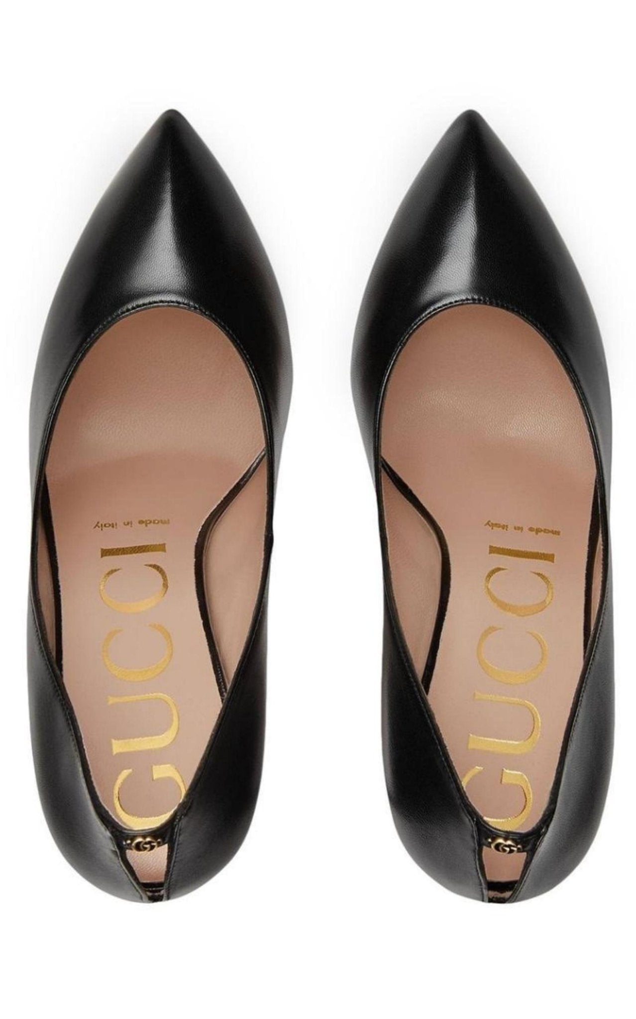 Gucci Black Leather Stiletto Pump - Runway Catalog