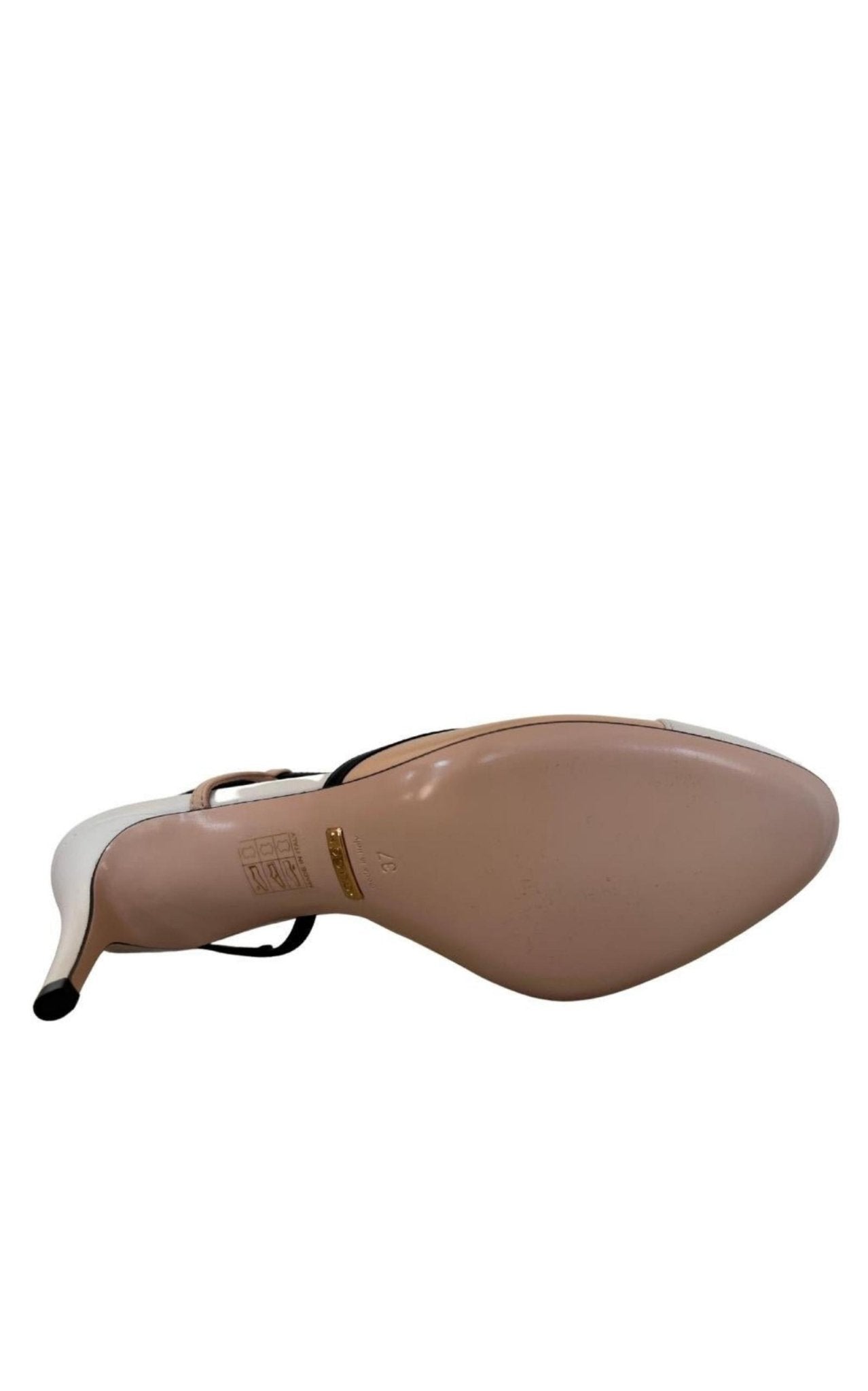 Gucci Colour - block Leather Slingback Sandals - Runway Catalog