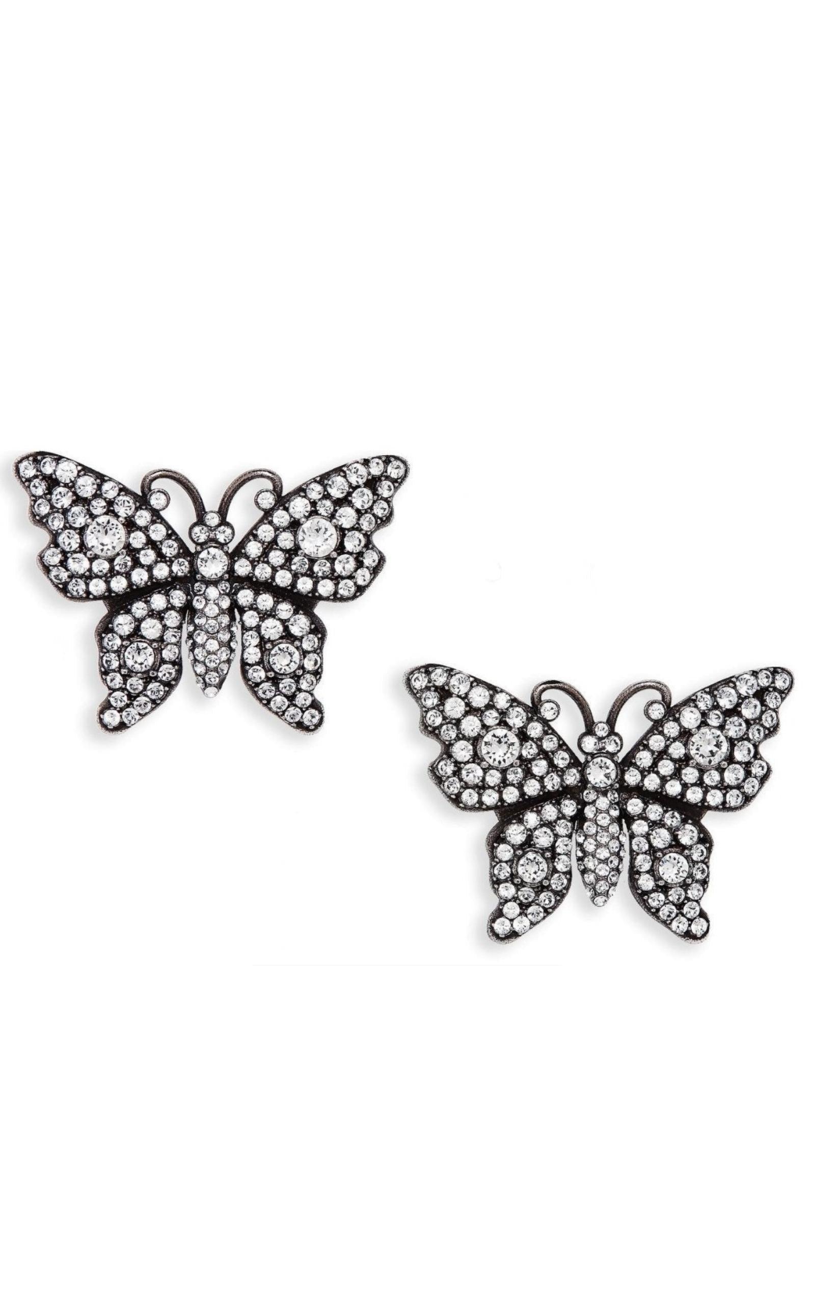 Gucci sale butterfly earrings