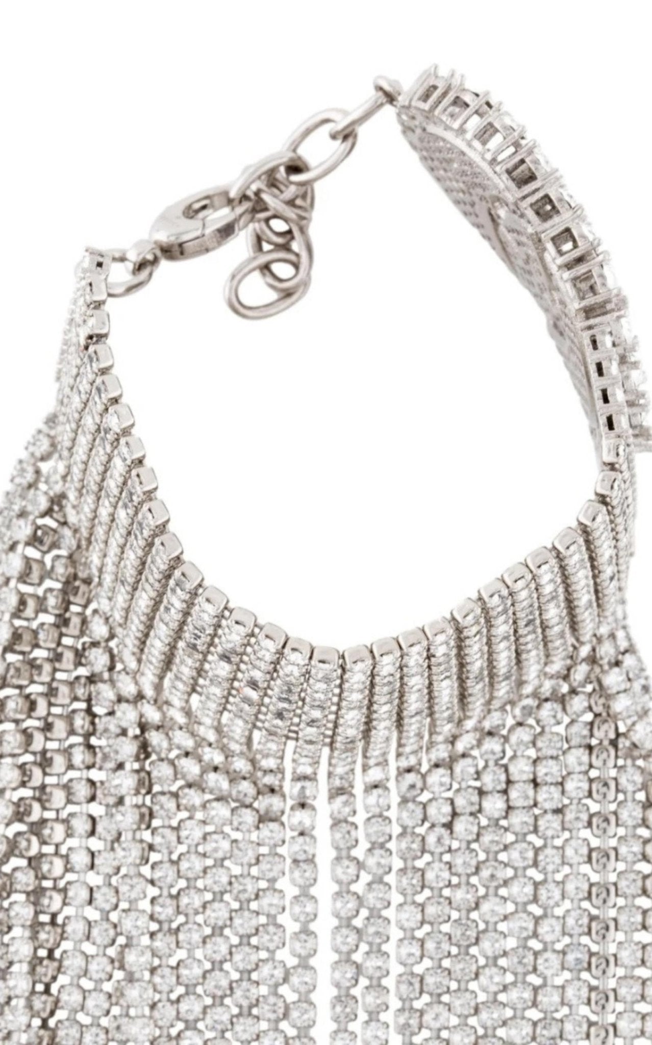Gucci Crystal - embellished Fringe Bracelet - Runway Catalog