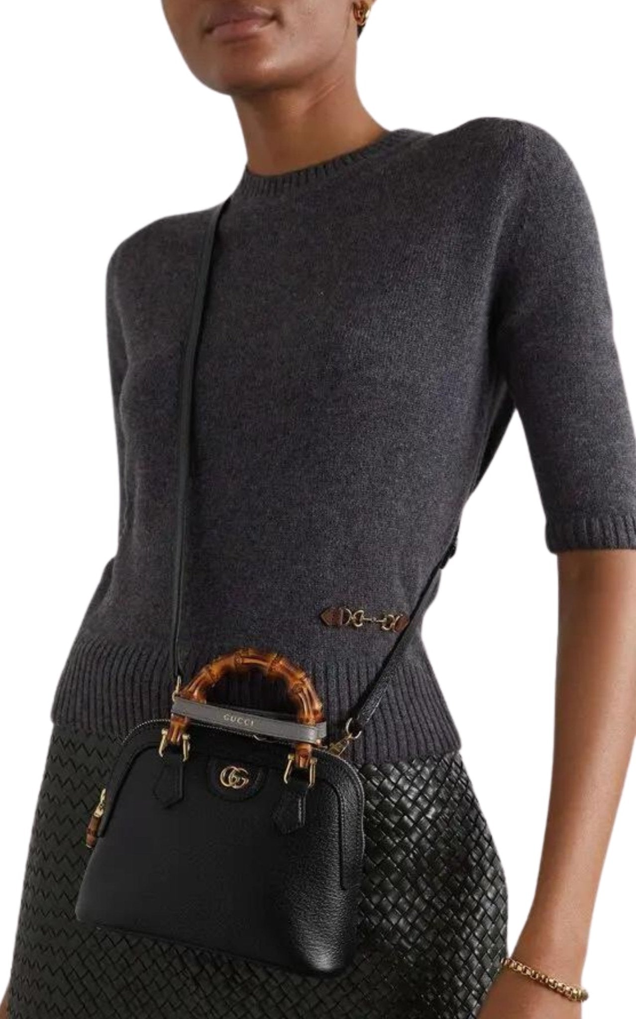 Gucci Diana Mini Leather Tote - Runway Catalog