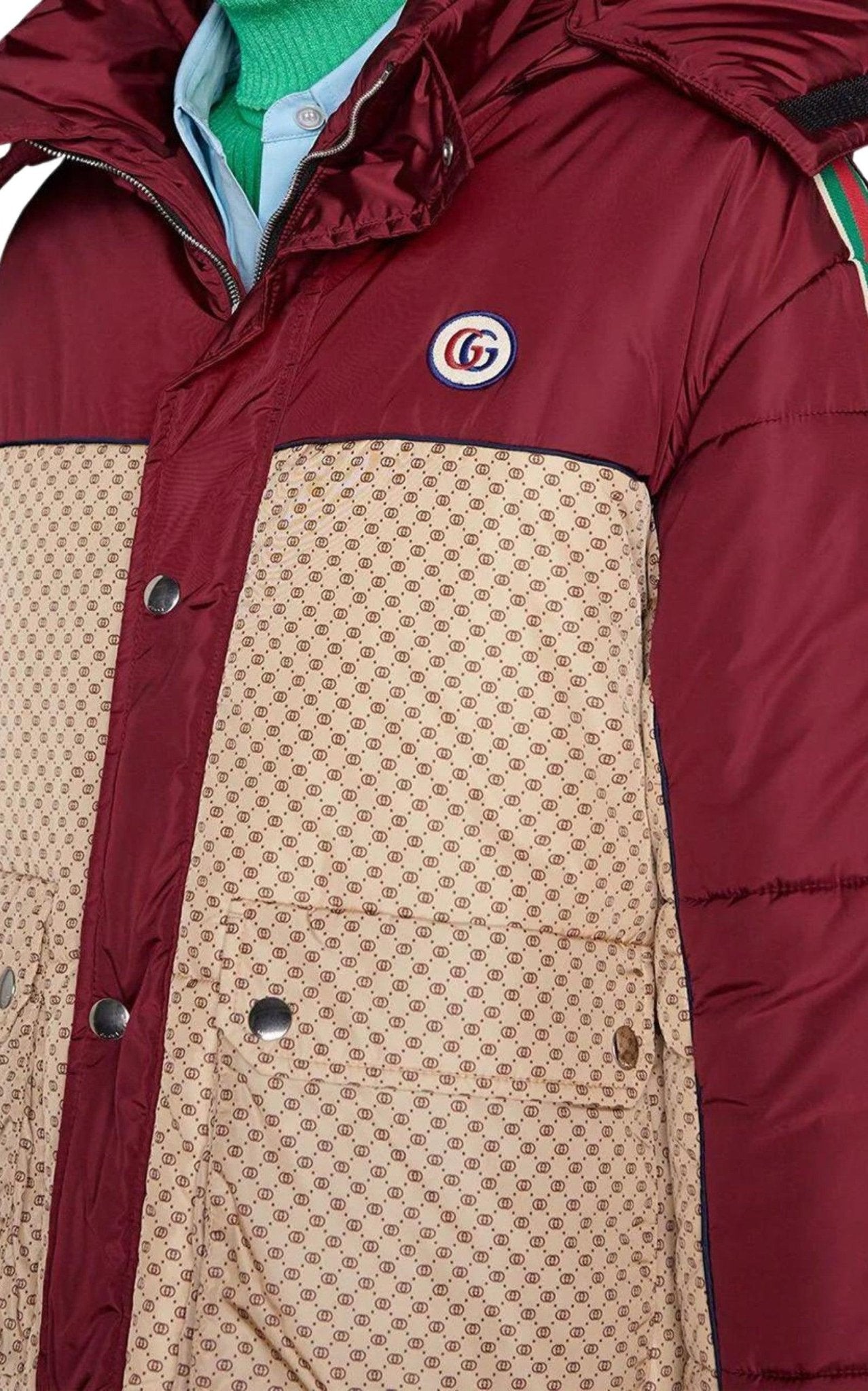 Gucci Down - feather Reversible Coat - Runway Catalog