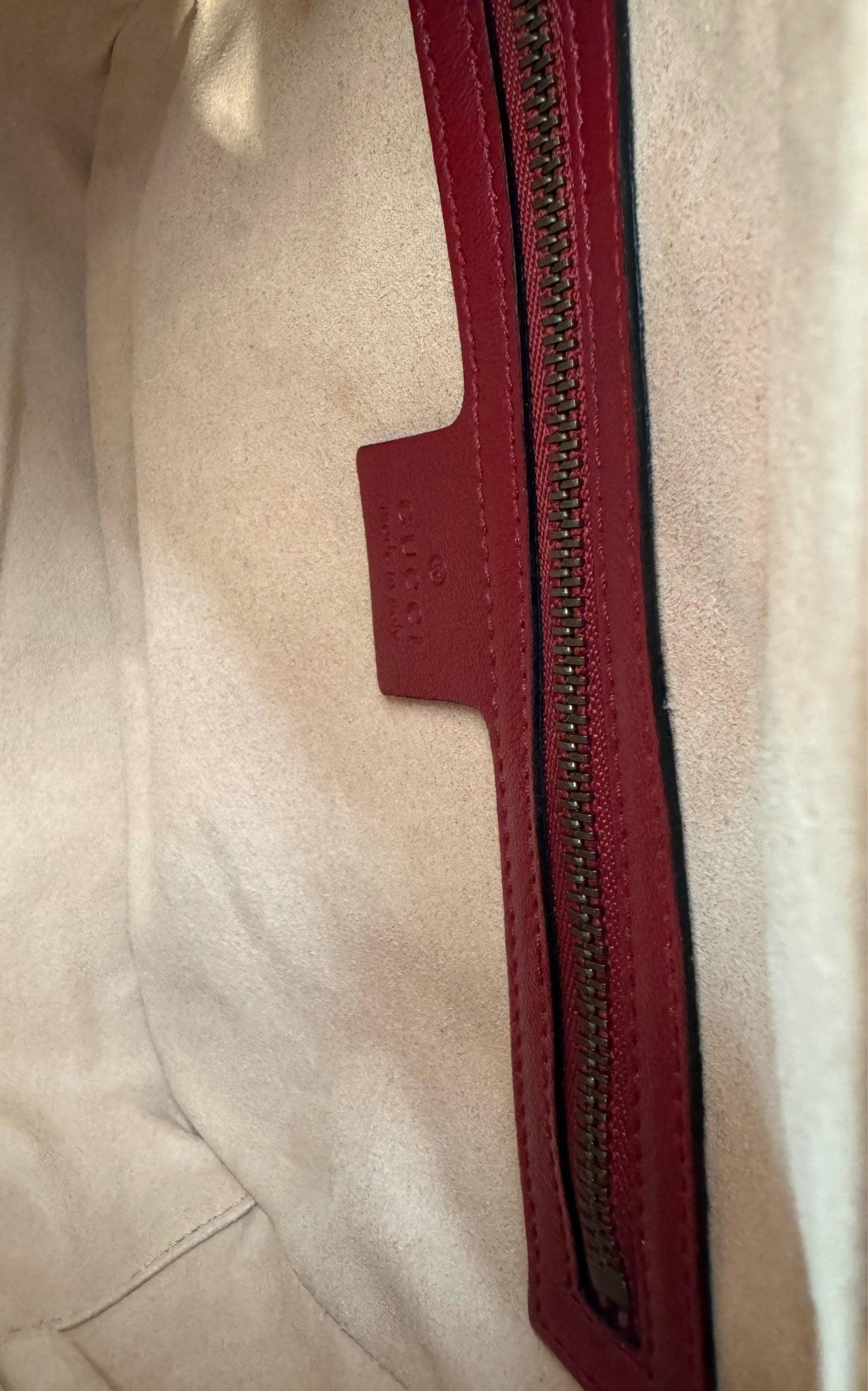 Gucci GG Marmont Matelassé Bamboo Handle Shoulder Bag - Runway Catalog