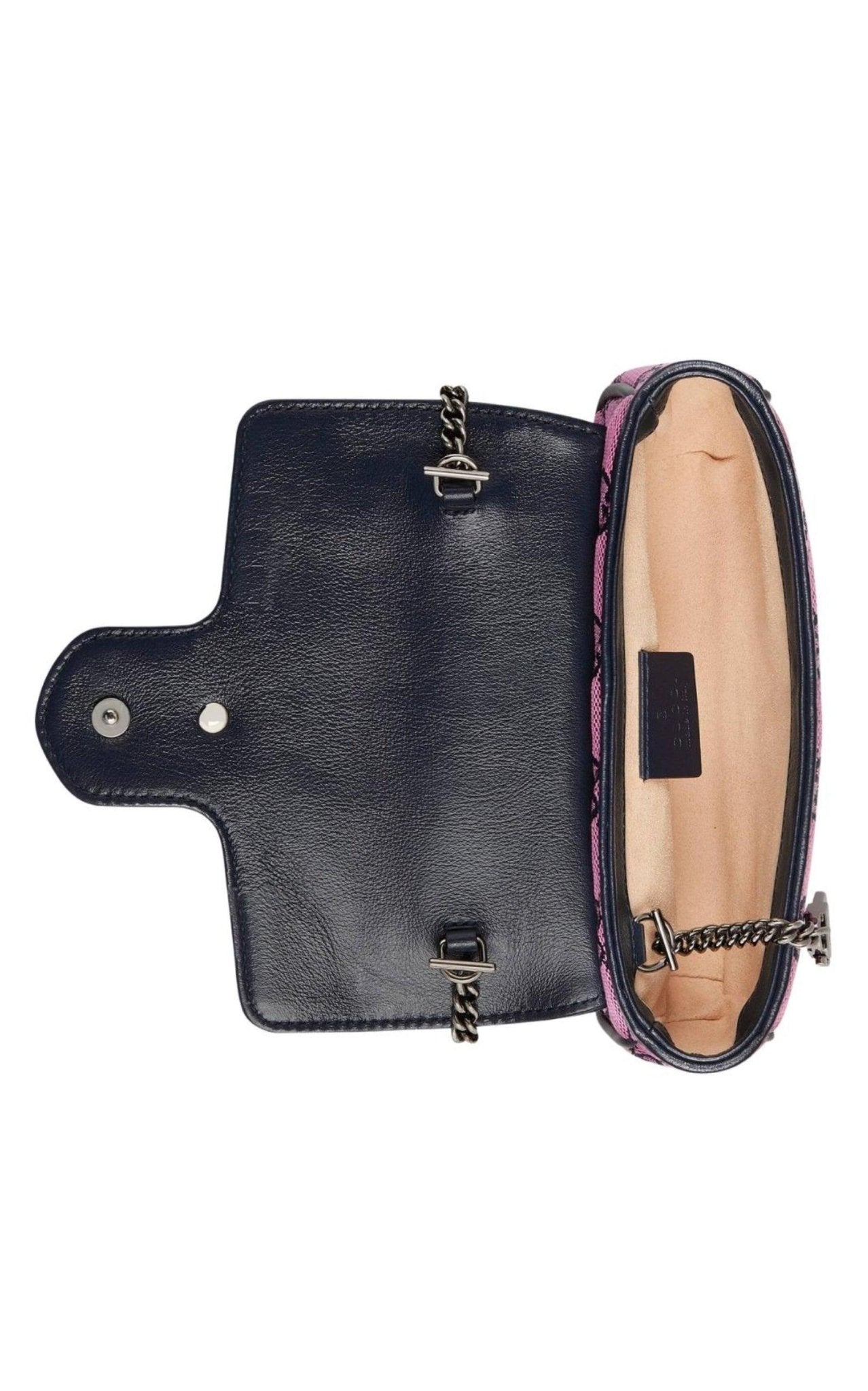 Gucci GG Marmont Pink Embroidery Super Mini Bag - Runway Catalog