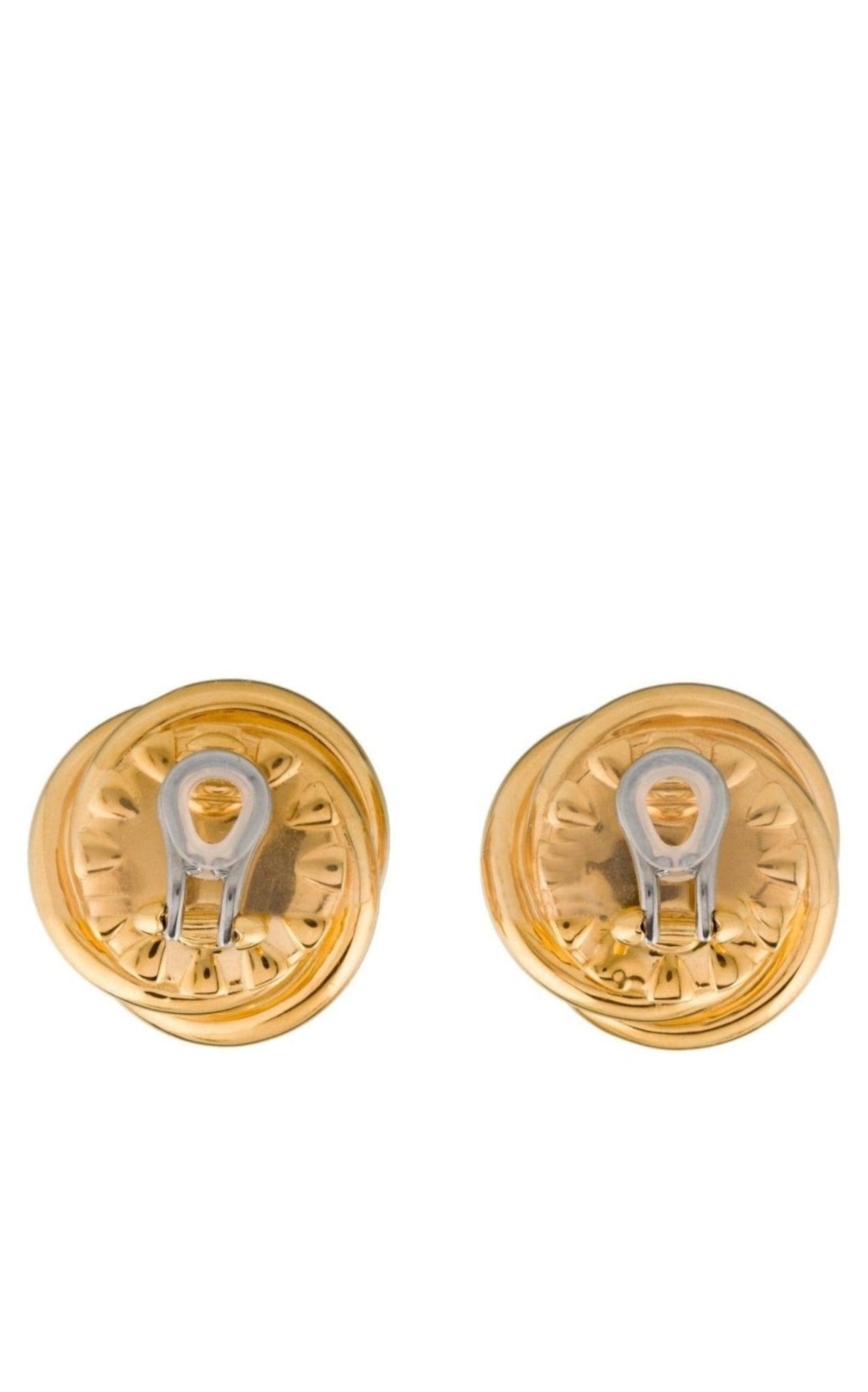 Gucci Gold - tone Double G Faux Pearl Clip - on Earrings - Runway Catalog