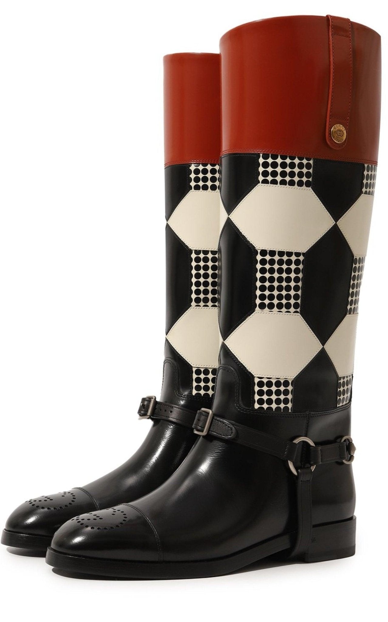 Gucci Zelda Horsebit Harness Boot - Runway Catalog