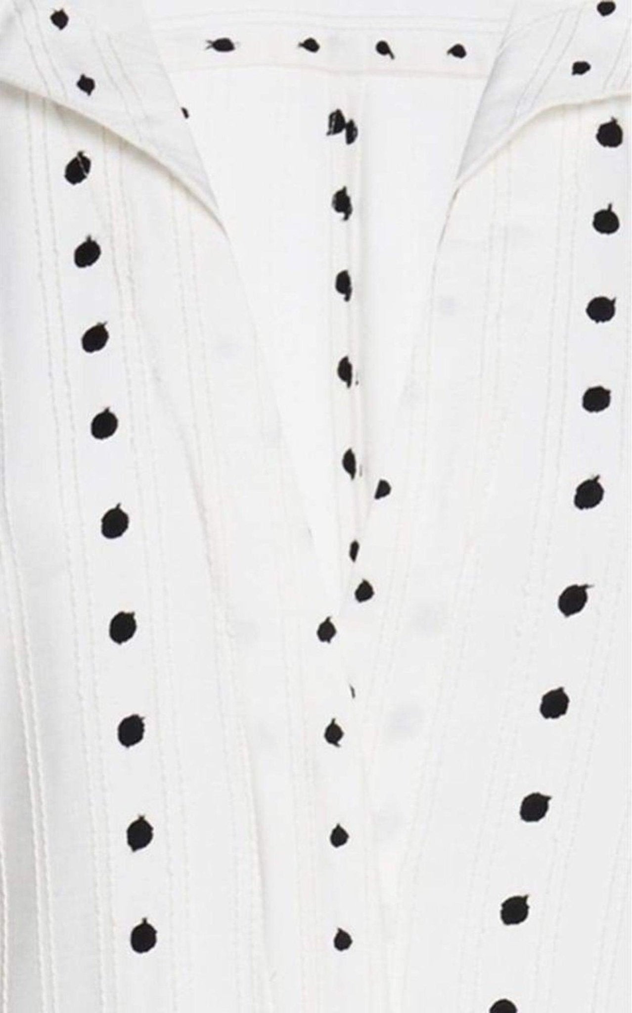 Jacquemus La Djellaba Dot Maxi Dress - Runway Catalog