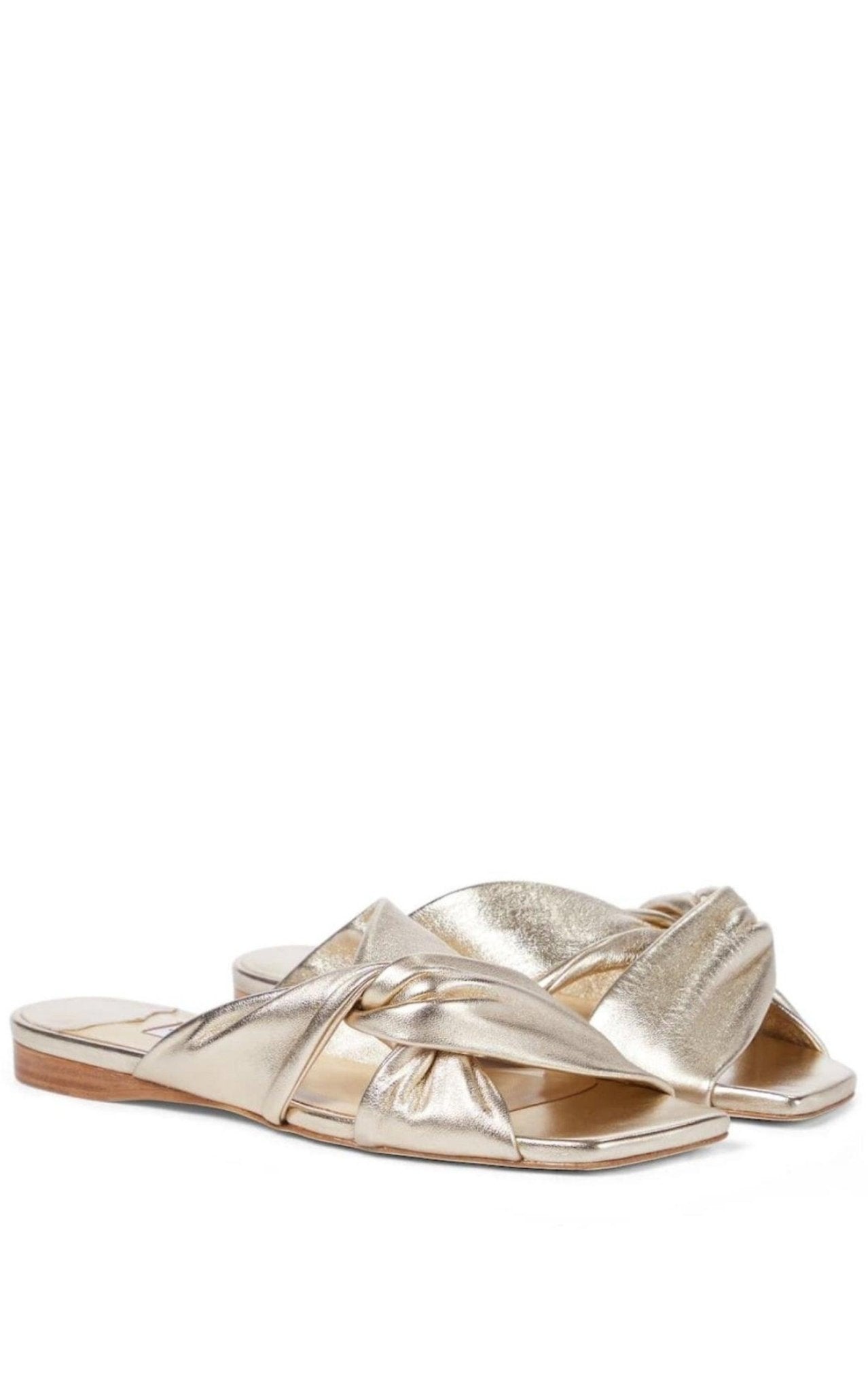 Jimmy Choo Narisa Twist Slide Sandal - Runway Catalog