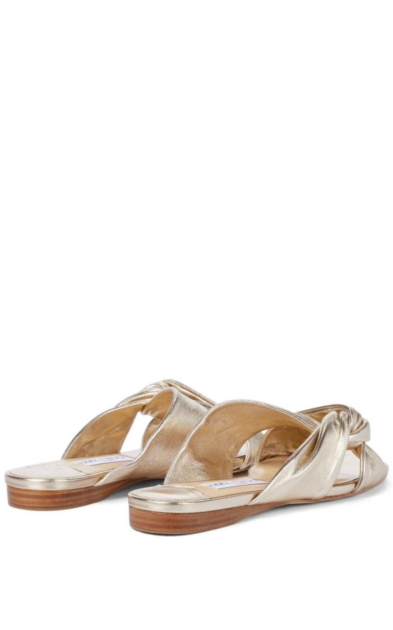 Jimmy Choo Narisa Twist Slide Sandal - Runway Catalog